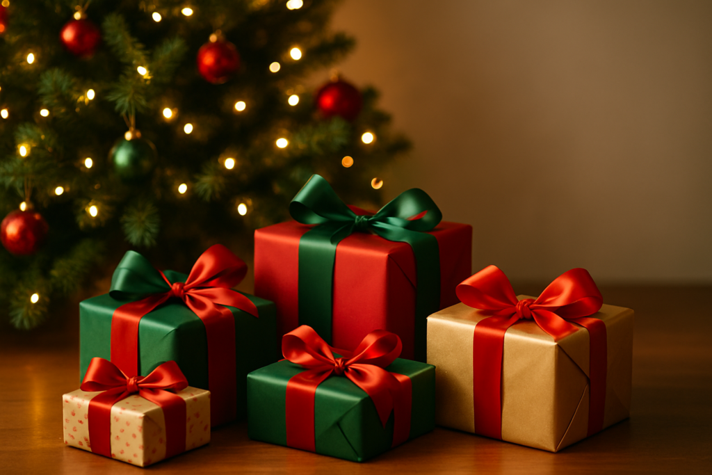 Descubra presentes de natal criativos para toda a família em 2026. Ideias por faixa etária e orçamento, a partir de R$15
