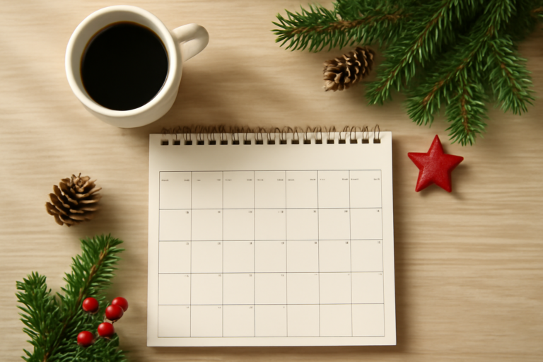Cronograma de Natal: dezembro semana a semana