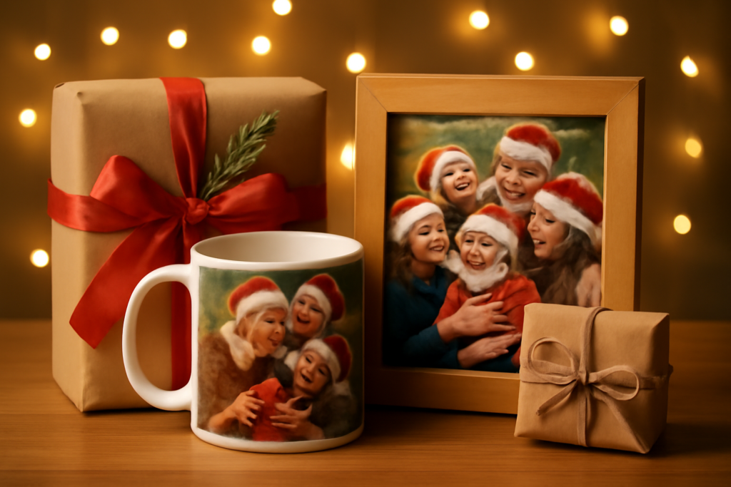 Presentes de Natal personalizados