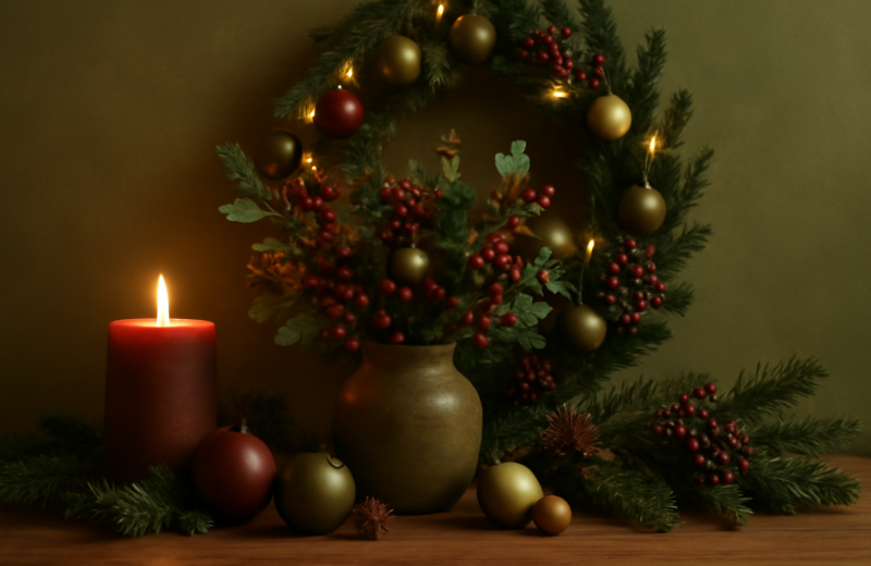Tendências de cores para o Natal 2026
