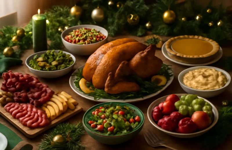 Cardápio de ceia de Natal completo: da entrada à sobremesa