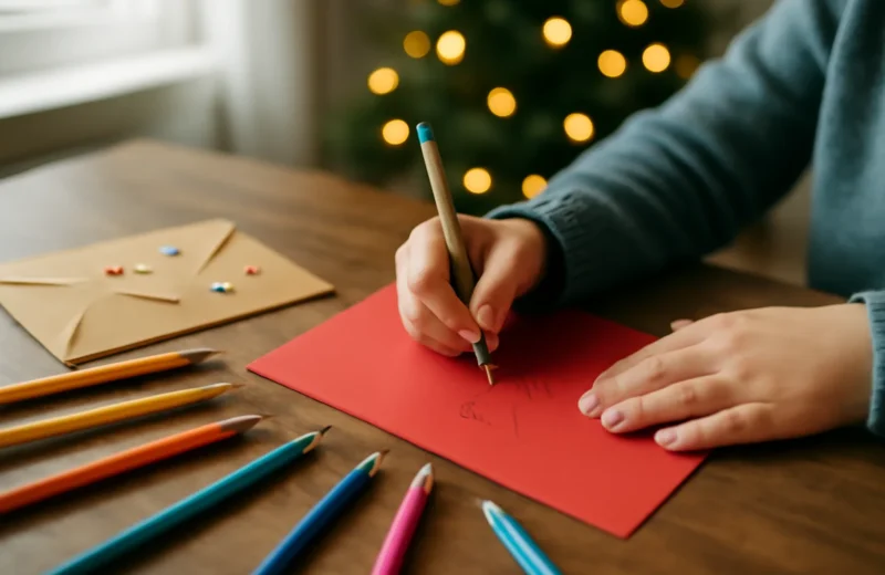 Carta para o Papai Noel: como escrever com as crianças