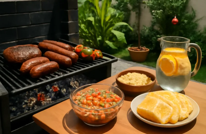 Churrasco de Natal: cardápio e organização para o calor