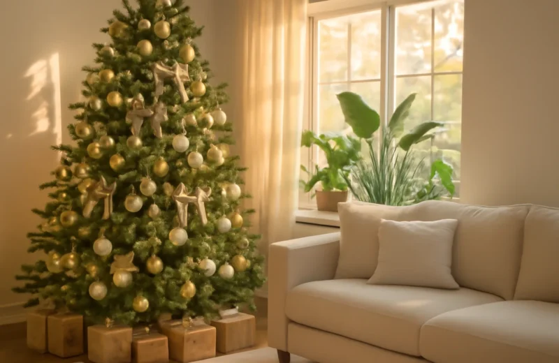 Decoração de Natal branca e dourada: como montar o estilo