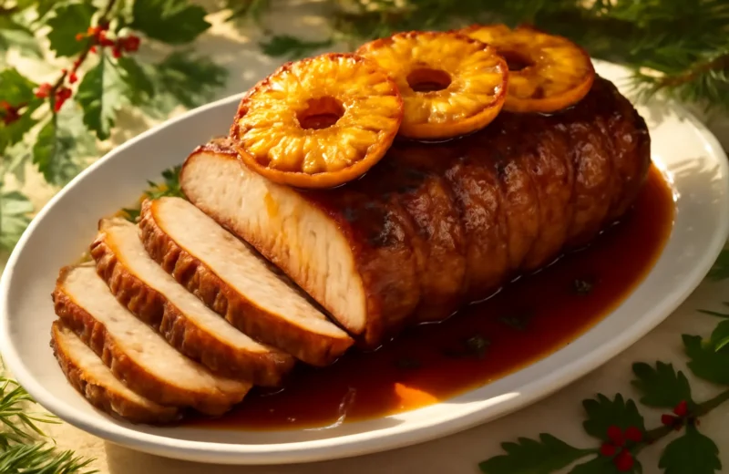 Lombo de Natal com abacaxi: receita suculenta passo a passo