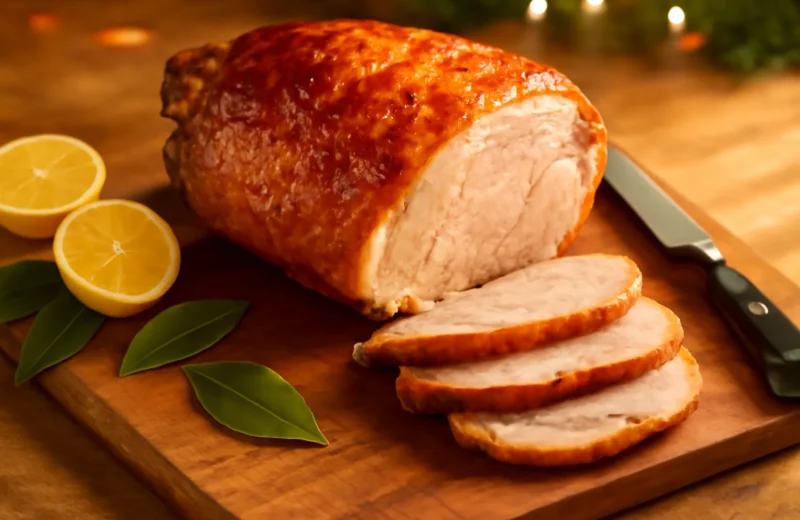 Pernil assado de Natal: receita com marinada de véspera