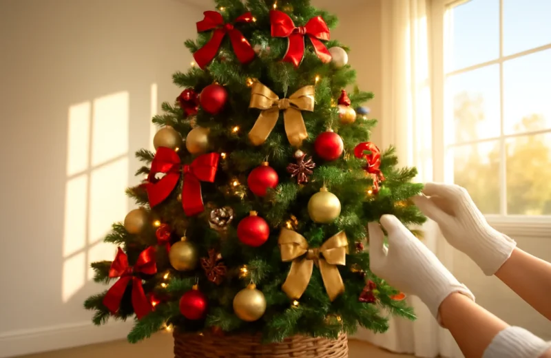 Árvore de Natal cheia: como deixar a árvore de 1,80 m ou 2 m volumosa
