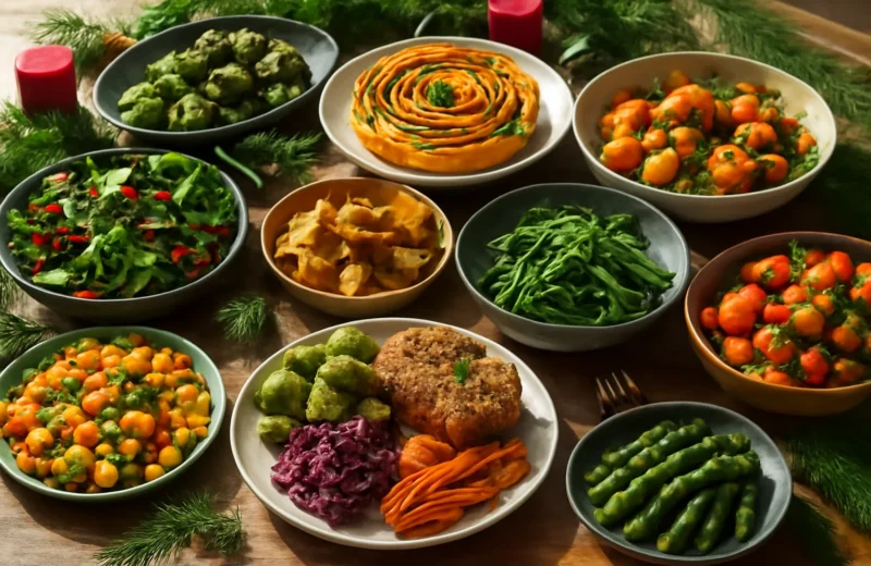 Ceia de Natal vegana: cardápio completo do início ao fim