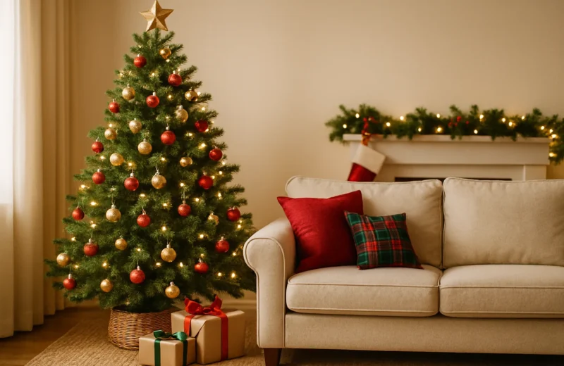 Decoração de Natal gastando pouco: ideias e orçamento