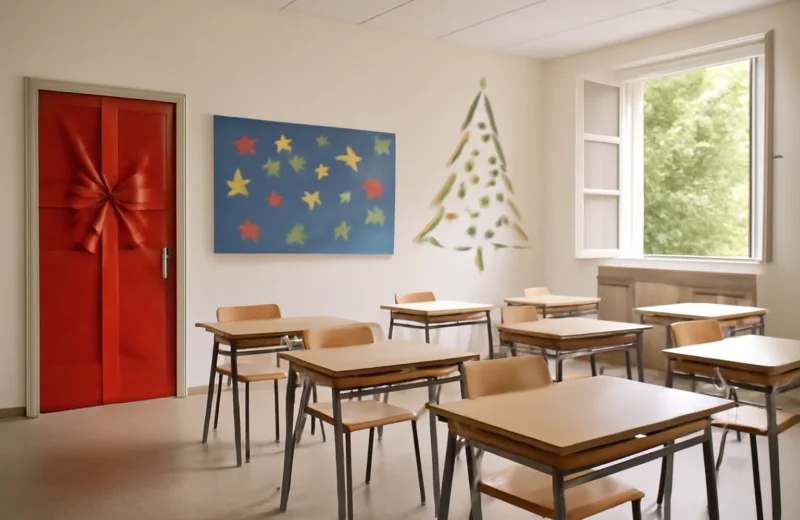 Decoração de Natal para sala de aula e escola