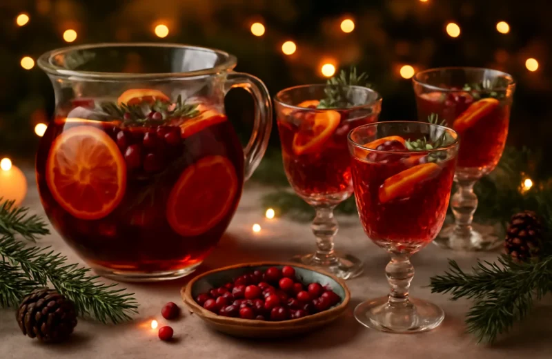 Drinks de Natal sem álcool: receitas e ponches