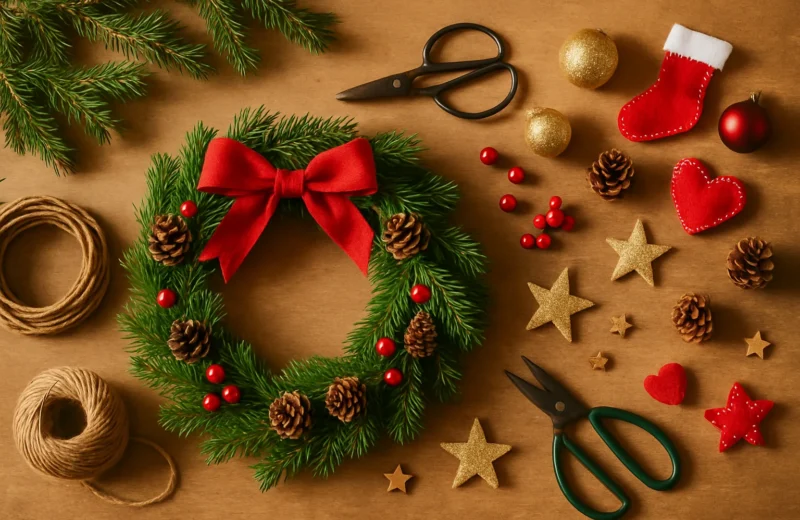 Guirlanda de Natal caseira: como fazer e 10 ideias DIY